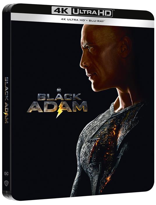 Black Adam. Steelbook (Blu-ray + Blu-ray Ultra HD 4K) di Jaume Collet-Serra - Blu-ray + Blu-ray Ultra HD 4K