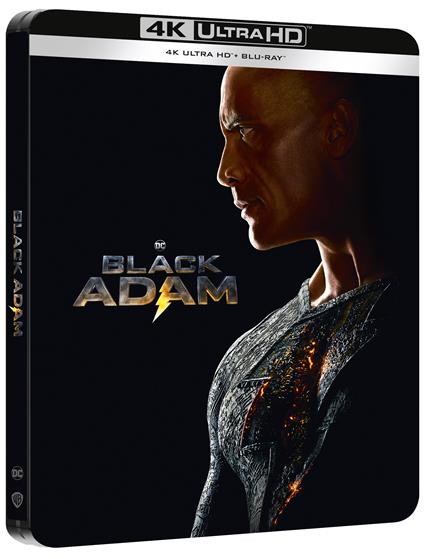 Black Adam. Steelbook (Blu-ray + Blu-ray Ultra HD 4K) di Jaume Collet-Serra - Blu-ray + Blu-ray Ultra HD 4K