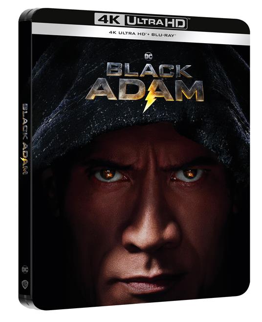 Black Adam. Steelbook 2 (Blu-ray + Blu-ray Ultra HD 4K) di Jaume Collet-Serra - Blu-ray + Blu-ray Ultra HD 4K