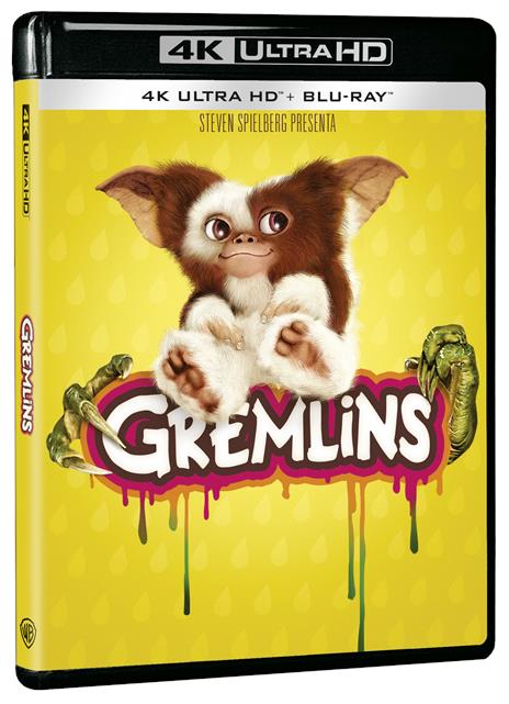 Gremlins (Blu-ray + Blu-ray Ultra HD 4K) di Joe Dante -  Blu-ray + Blu-ray Ultra HD 4K 