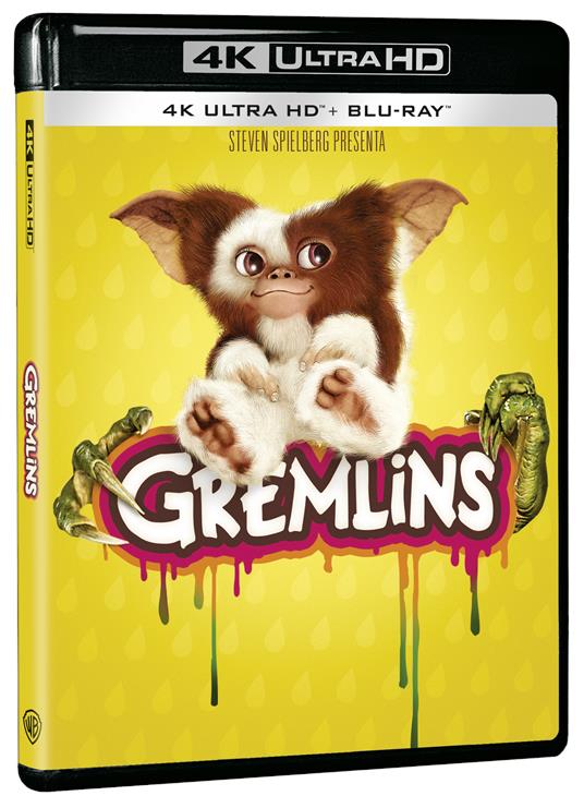 Gremlins (Blu-ray + Blu-ray Ultra HD 4K) di Joe Dante -  Blu-ray + Blu-ray Ultra HD 4K 