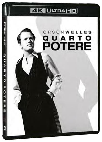 Quarto potere (Blu-ray + Blu-ray Ultra HD 4K) di Orson Welles - Blu-ray + Blu-ray Ultra HD 4K