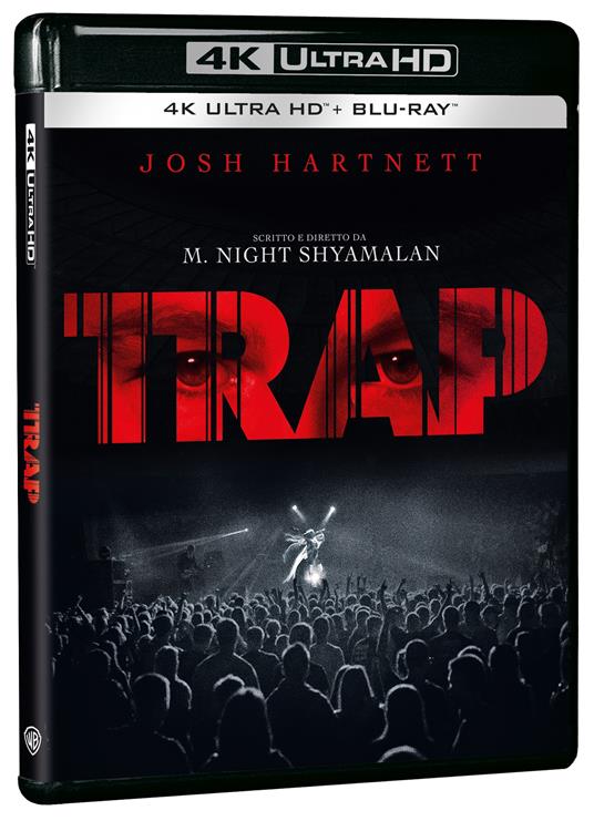 Trap (Blu-ray + Blu-ray Ultra HD 4K) di M. Night Shyamalan - Blu-ray + Blu-ray Ultra HD 4K