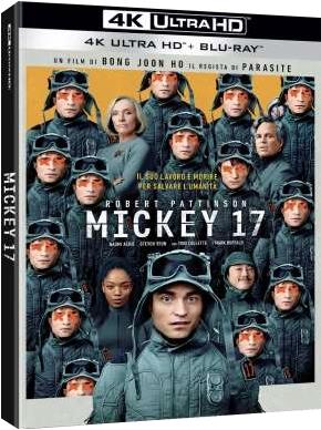 Mickey 17 (Blu-ray + Blu-ray Ultra HD 4K) di Joon-ho Bong - Blu-ray + Blu-ray Ultra HD 4K