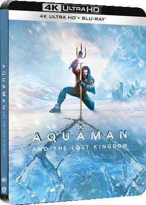 Aquaman e il regno perduto. Steelbook 1 (Blu-ray + Blu-ray Ultra HD 4K) di James Wan - Blu-ray + Blu-ray Ultra HD 4K