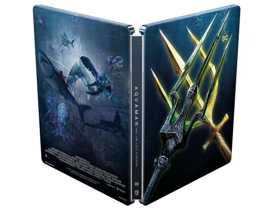 Aquaman e il regno perduto. Steelbook 3 (Blu-ray + Blu-ray Ultra HD 4K) di James Wan - Blu-ray + Blu-ray Ultra HD 4K - 3