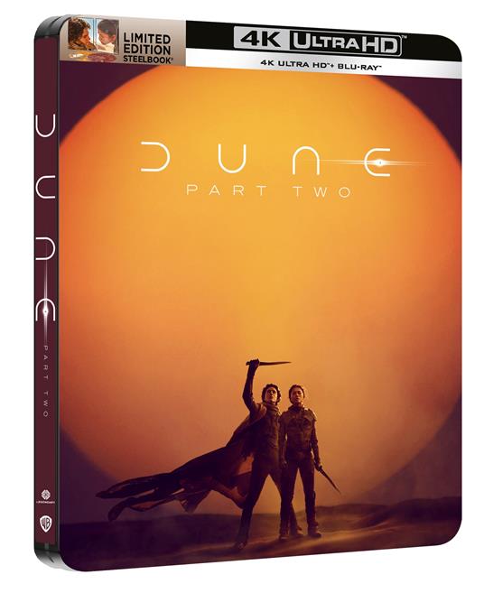 Dune. Parte due. Steelbook 2 (Blu-ray + Blu-ray Ultra HD 4K) di Denis Villeneuve - Blu-ray + Blu-ray Ultra HD 4K