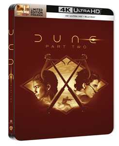 Film Dune. Parte due. Steelbook 3 (Blu-ray + Blu-ray Ultra HD 4K) Denis Villeneuve
