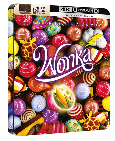 Wonka. Con Steelbook v3 (Blu-ray + Blu-ray Ultra HD 4K) di Paul King - Blu-ray + Blu-ray Ultra HD 4K
