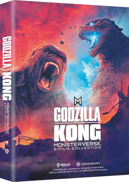 Monsterverse. 5 Film Collection (Blu-ray + Blu-ray Ultra HD 4K)