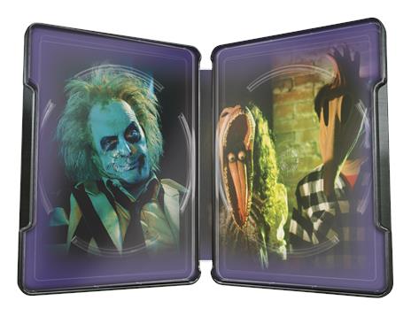 Beetlejuice 2-Film Steelbook (Blu-ray + Blu-ray Ultra HD 4K) di Tim Burton - 3