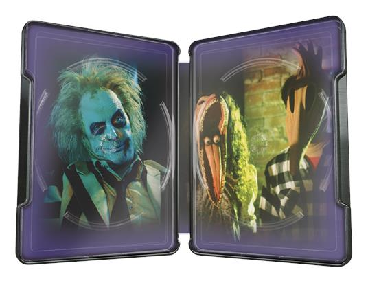 Beetlejuice 2-Film Steelbook (Blu-ray + Blu-ray Ultra HD 4K) di Tim Burton - 3