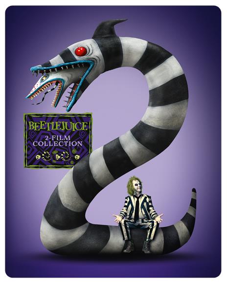Beetlejuice 2-Film Steelbook (Blu-ray + Blu-ray Ultra HD 4K) di Tim Burton - 4