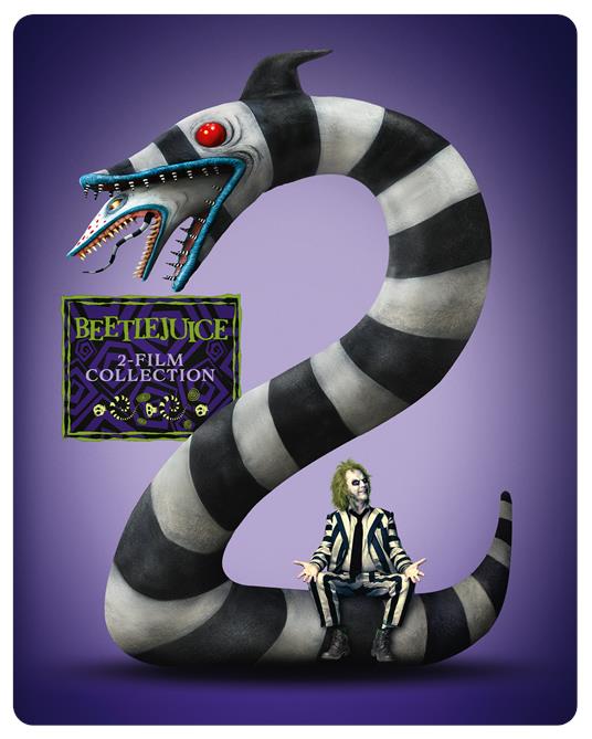 Beetlejuice 2-Film Steelbook (Blu-ray + Blu-ray Ultra HD 4K) di Tim Burton - 4