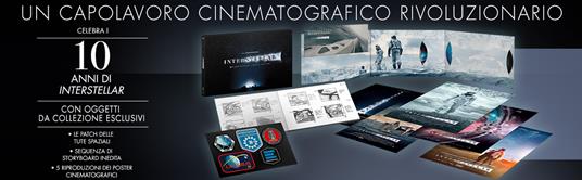 Interstellar. 10th Anniversary Edition (2 Blu-ray + Blu-ray Ultra HD 4K) di Christopher Nolan - Blu-ray + Blu-ray Ultra HD 4K - 3