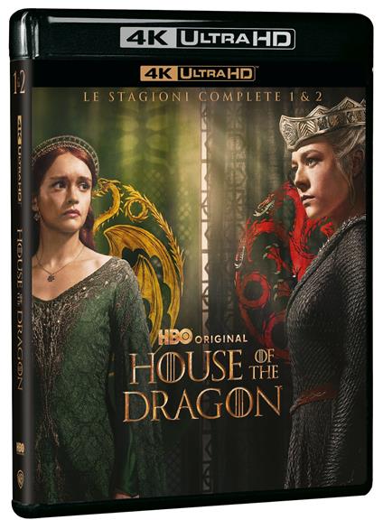 House Of The Dragon Stagioni 1-2. Serie TV ita (Blu-ray Ultra HD 4K) - Blu-ray Ultra HD 4K