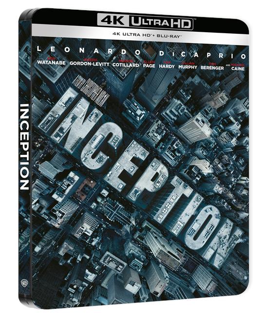 Inception. Steelbook (Blu-ray + Blu-ray Ultra HD 4K) di Christopher Nolan - Blu-ray + Blu-ray Ultra HD 4K
