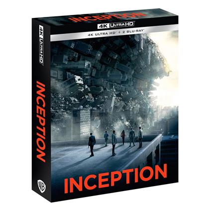 Inception. Steelbook UCE (Blu-ray + Blu-ray Ultra HD 4K) di Christopher Nolan - Blu-ray + Blu-ray Ultra HD 4K
