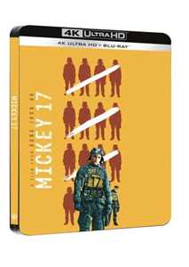 Film Mickey 17. Steelbook 3 Kill Marks (Blu-ray + Blu-ray Ultra HD 4K) Joon-ho Bong