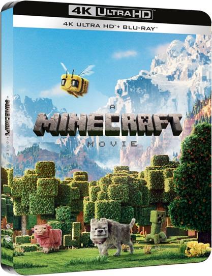 Minecraft. Steelbook 2 Day Scene (Blu-ray + Blu-ray Ultra HD 4K) di Jared Hess - Blu-ray + Blu-ray Ultra HD 4K