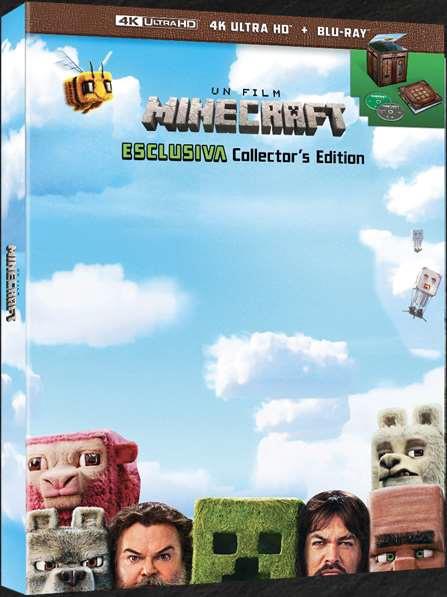 Film Minecraft, Un - Cube (4K Ultra HD + Blu-ray) di Jared Hess - Blu-ray + Blu-ray Ultra HD 4K