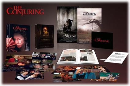 The Conjuring. L'evocazione. Steelbook UCE (Blu-ray + Blu-ray Ultra HD 4K) di James Wan - Blu-ray + Blu-ray Ultra HD 4K
