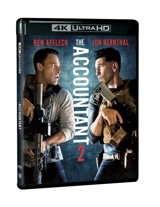The Accountant 2 (Blu-ray + Blu-ray Ultra HD 4K) di Gavin O'Connor - Blu-ray + Blu-ray Ultra HD 4K