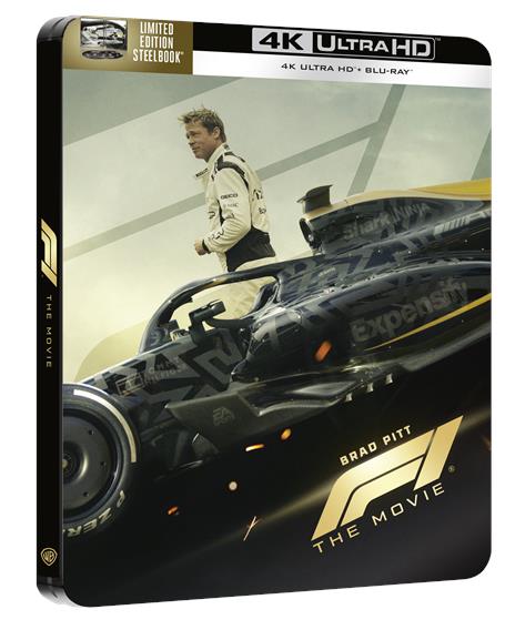 F1 Steelbook 3: Brad (4K Ultra HD + Blu-ray) di Joseph Kosinski - Blu-ray + Blu-ray Ultra HD 4K