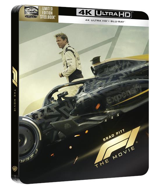 F1 Steelbook 3: Brad (4K Ultra HD + Blu-ray) di Joseph Kosinski - Blu-ray + Blu-ray Ultra HD 4K