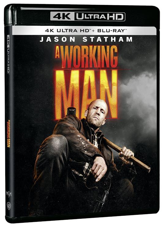 A  Working Man (4K Ultra HD + Blu-ray) di David Ayer - Blu-ray + Blu-ray Ultra HD 4K