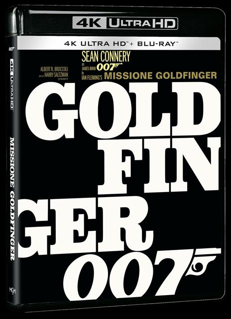 Agente 007. Missione Goldfinger di Guy Hamilton - Blu-ray + Blu-ray Ultra HD 4K