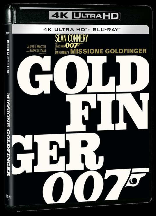 Agente 007. Missione Goldfinger di Guy Hamilton - Blu-ray + Blu-ray Ultra HD 4K
