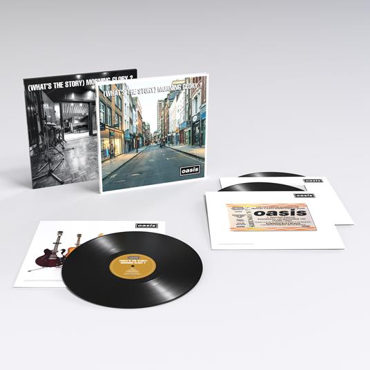 (What's the Story) Morning Glory? (30th Anniversary Deluxe Edition) (Black 3 LP) - Vinile LP di Oasis