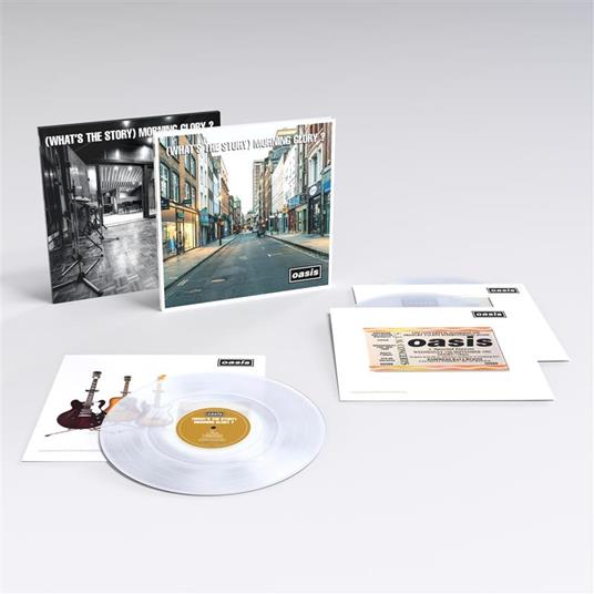 (What's the Story) Morning Glory? (30th Anniversary Deluxe Edition) (Crystal 3 LP) - Vinile LP di Oasis