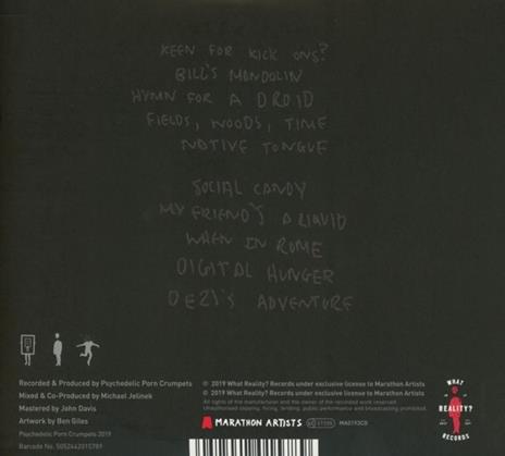 And Now for the Whatchamacallit - CD Audio di Psychedelic Porn Crumpets - 2