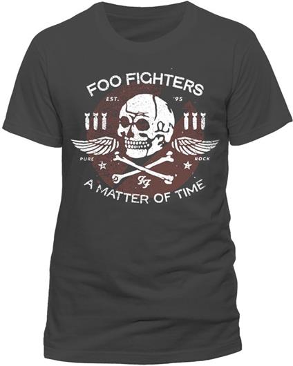 T-Shirt uomo Foo Fighters. Matter of Time