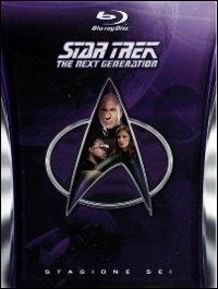 Star Trek. The Next Generation. Stagione 6 (6 Blu-ray) di Les Landau,Cliff Bole,Winrich Kolbe - Blu-ray