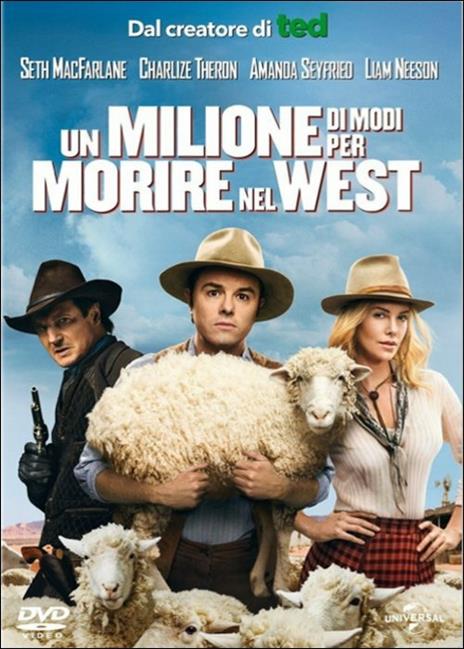 Un milione di modi per morire nel West di Seth MacFarlane - DVD