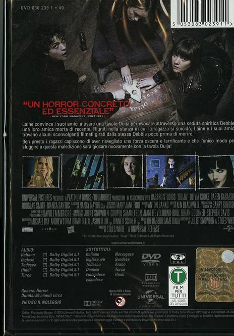 Ouija di Stiles White - DVD - 2