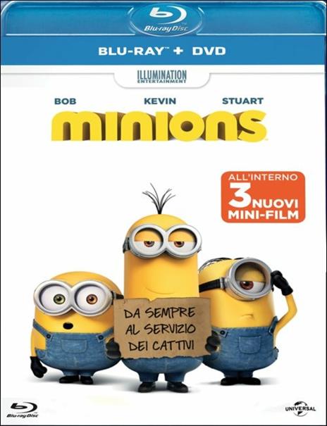 Minions (DVD + Blu-ray) di Kyle Balda,Pierre Coffin