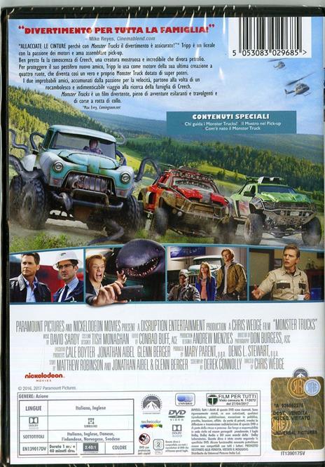 Monster Trucks (DVD) di Chris Wedge - DVD - 2