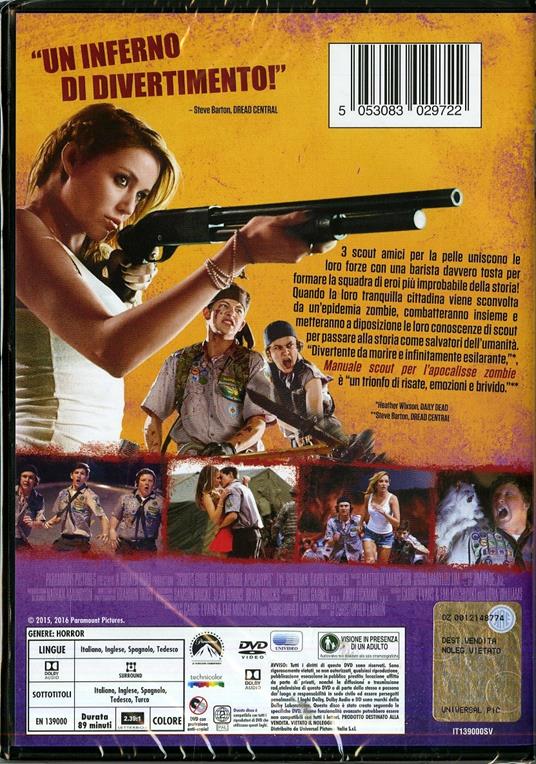 Manuale scout per l'apocalisse zombie di Christopher Landon - DVD - 4