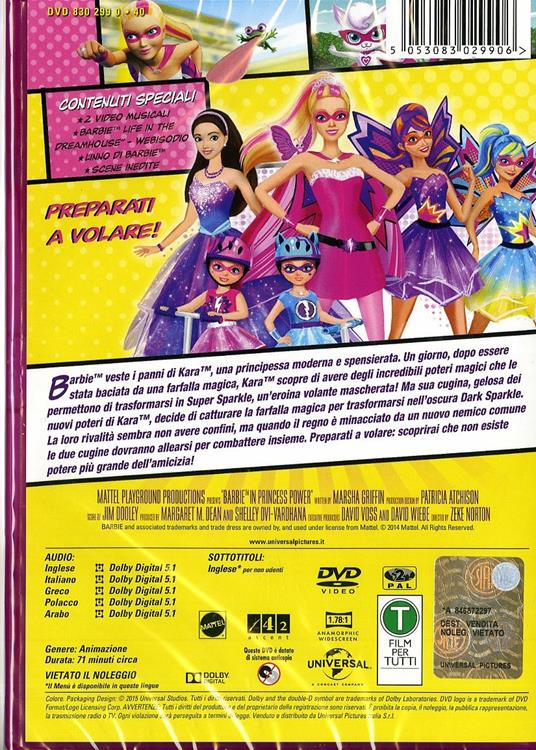 Barbie Super Principessa di Zeke Norton - DVD - 2