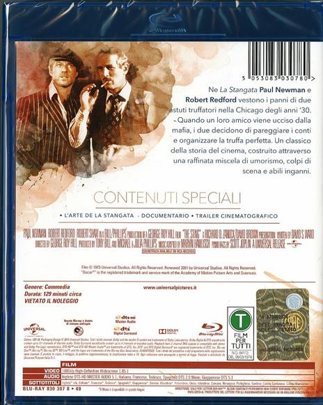 La stangata (Blu-ray) di George Roy Hill - Blu-ray - 2