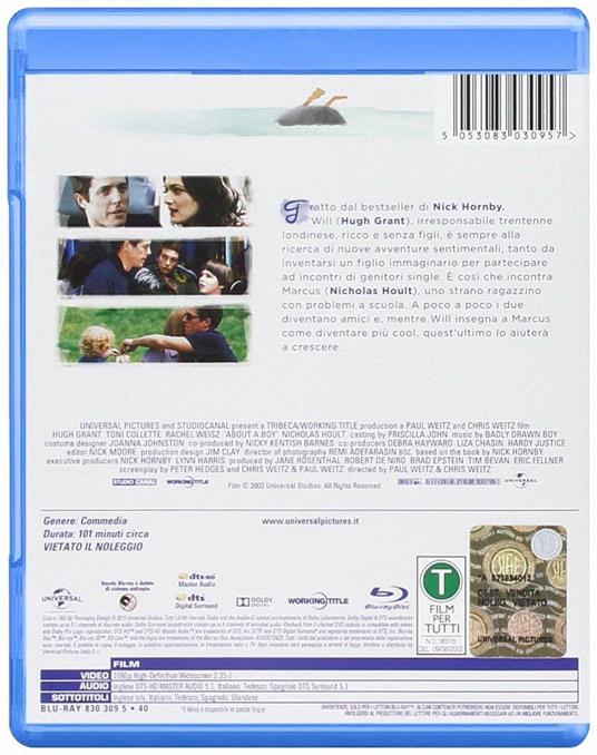 About a boy<span>.</span> Edizione limitata booklook di Chris Weitz,Paul Weitz - Blu-ray - 2