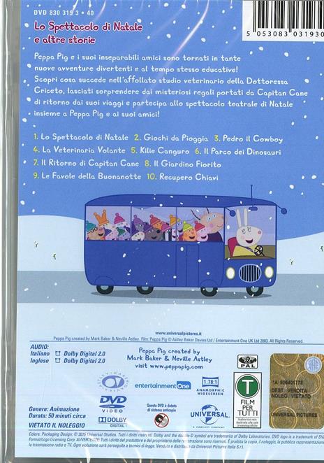 Peppa Pig. Lo spettacolo di Natale e altre storie di Neville Astley,Mark Baker - DVD - 2