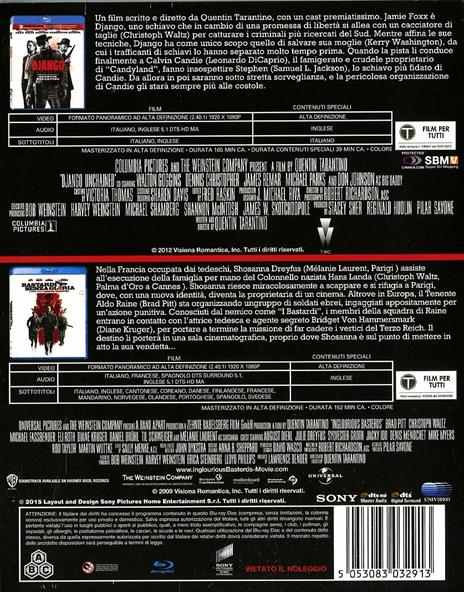 Quentin Tarantino Collection. Limited Edition (2 Blu-ray) di Quentin Tarantino - 2