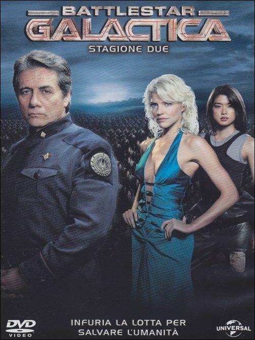 Battlestar Galactica. Stagione 2 (6 DVD) di Michael Rymer,Sergio Mimica-Gezzan,Allan Kroeker,Rod Hardy - DVD