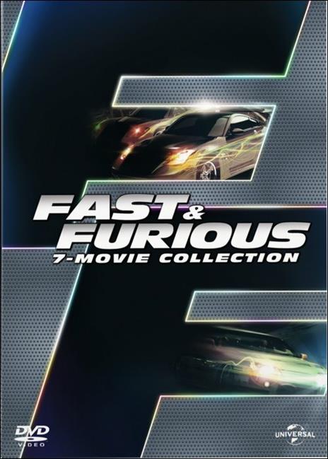 Fast & Furious. 7 Movie Collection (7 DVD) di Rob Cohen,Justin Lin,John Singleton,James Wan