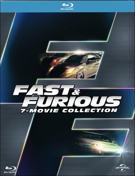 Fast & Furious. 7 Movie Collection (7 DVD) di Rob Cohen,Justin Lin,John Singleton,James Wan
